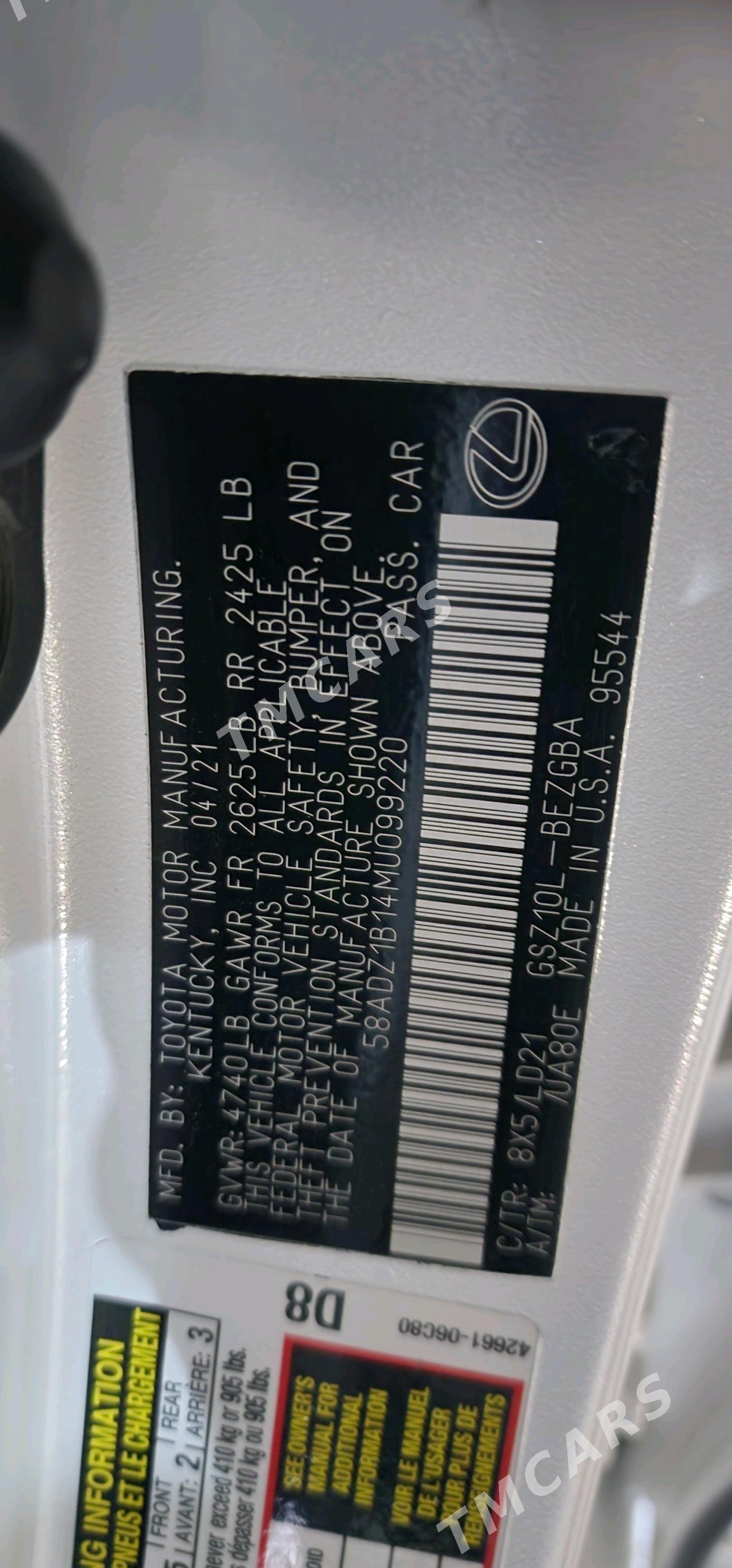 Lexus ES 350 2021 - 550 000 TMT - Mary - img 6