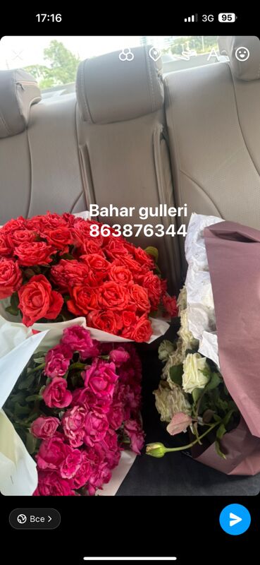Roza gul,gulleri,gül, ayy,klub - 30 мкр - img 7