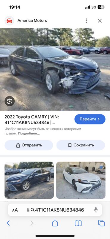 Toyota Camry 2021 - 288 000 TMT - Мары - img 9