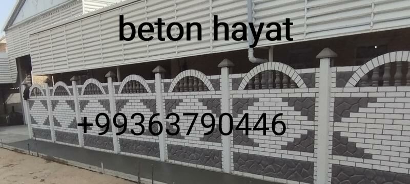 beton zaborlar waratalar - Мары - img 3