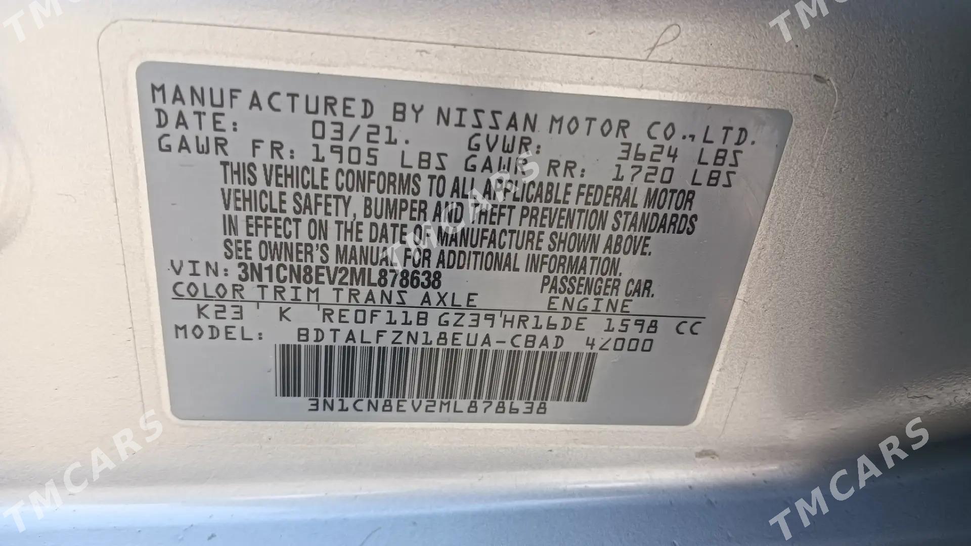 Nissan Versa 2021 - 180 000 TMT - Mary - img 4