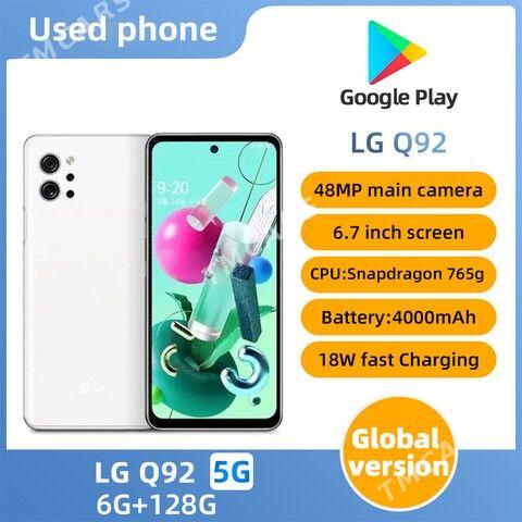 LG Q92 5G TELEFON ORGYNAL - Ашхабад - img 3