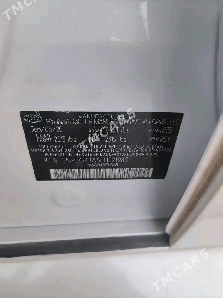 Hyundai Sonata 2021 - 250 000 TMT - Mary - img 8