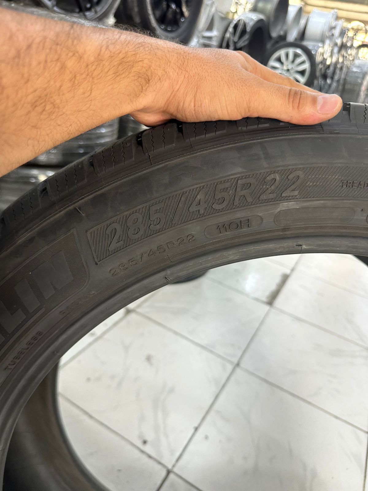 285 45 22 Michelin 4 200 TMT - Ашхабад - img 2