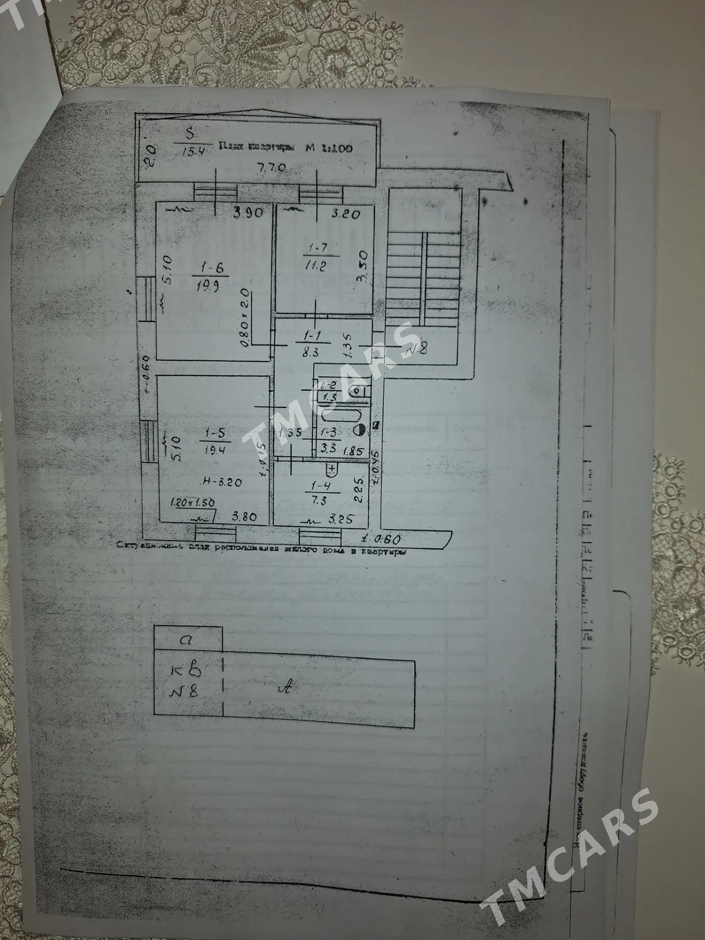 ГОГОЛЯ,3-КОМ.КВАРТИРА,86m² - Aşgabat - img 9