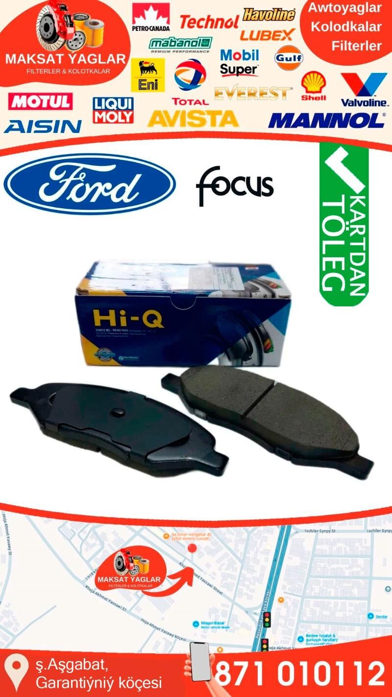 KOLODKALAR FORD FOCUS КОЛОДКИ - Aşgabat - img 2