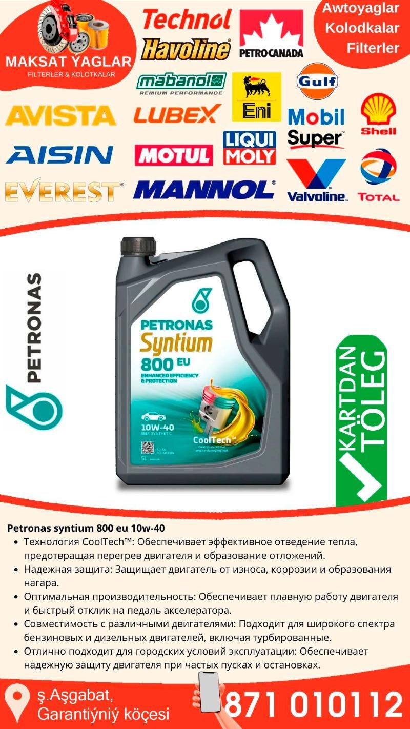 Petronas Syntium  Моторные мас - Aşgabat - img 4