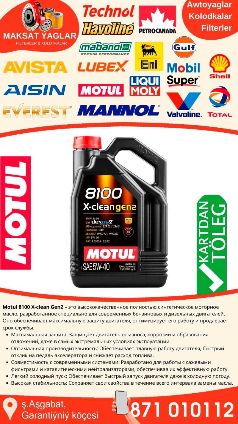 Motul yaglary Моторные масла - Aşgabat - img 5