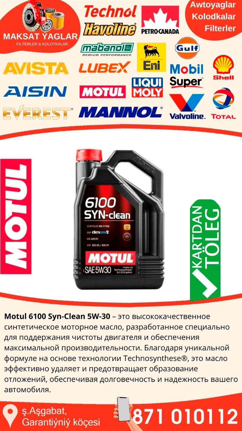 Motul yaglary Моторные масла - Aşgabat - img 2