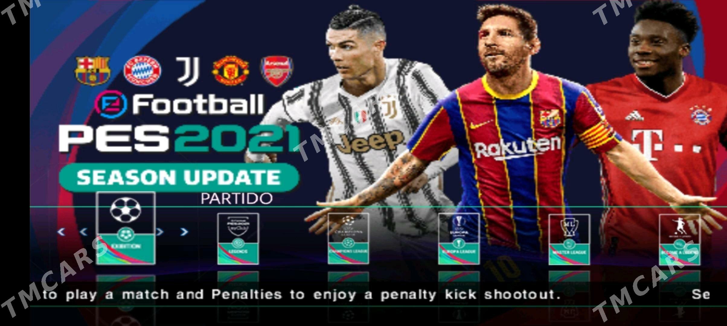 ppsspp e Fotball pes 2024pes - Gagarin köç, köne Howa menzili - img 10