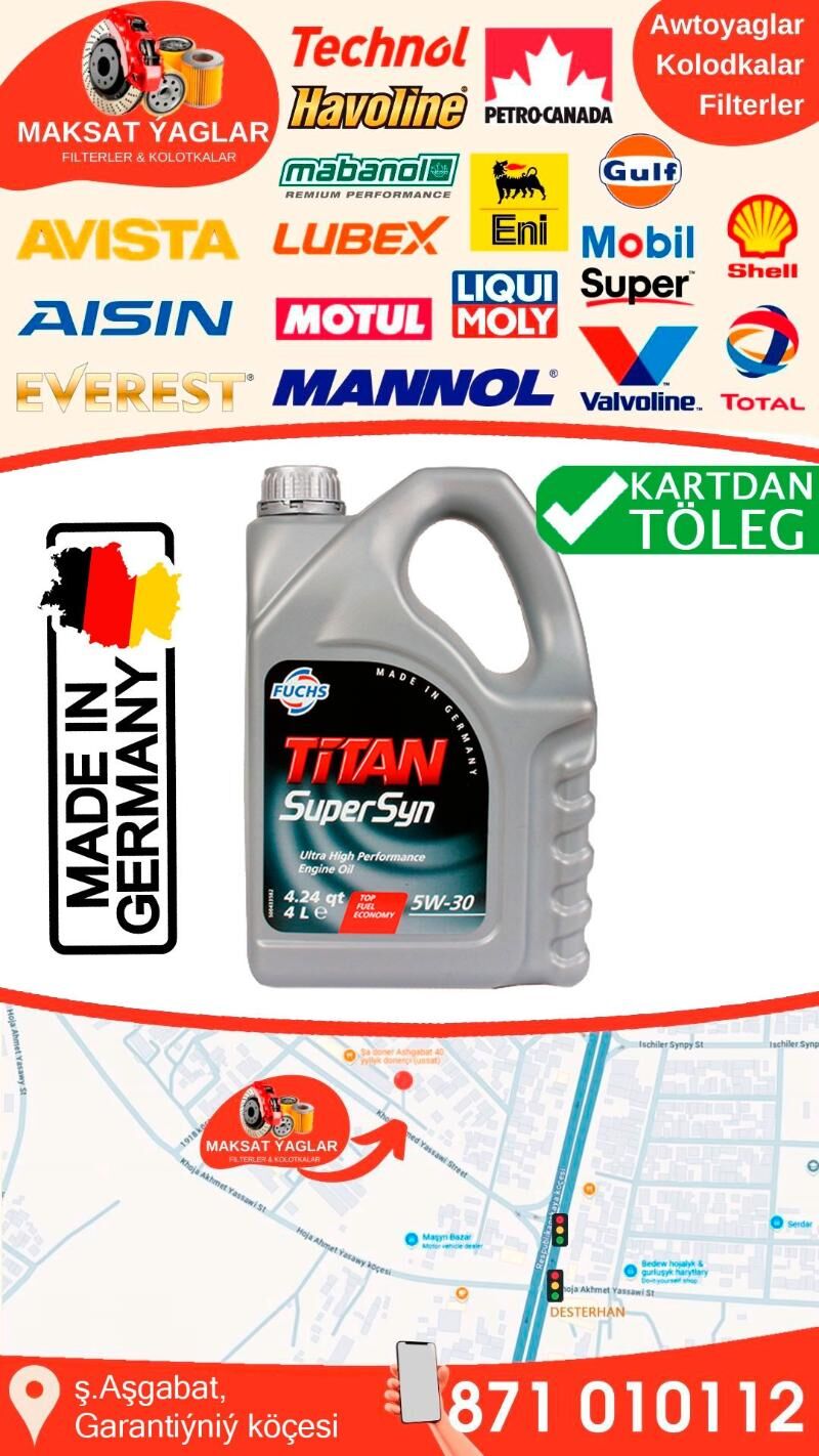 MOTOR YAGY TITAN МАСЛО МОТОРНО - Ашхабад - img 4