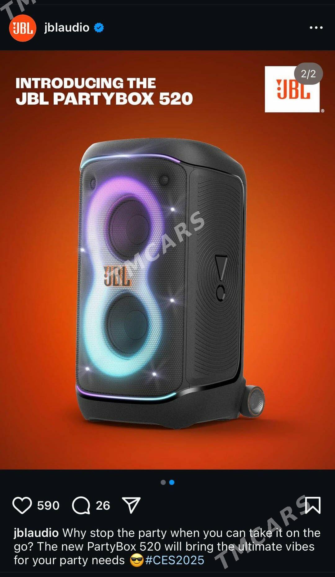 Jbl partybox 520 - Aşgabat - img 4