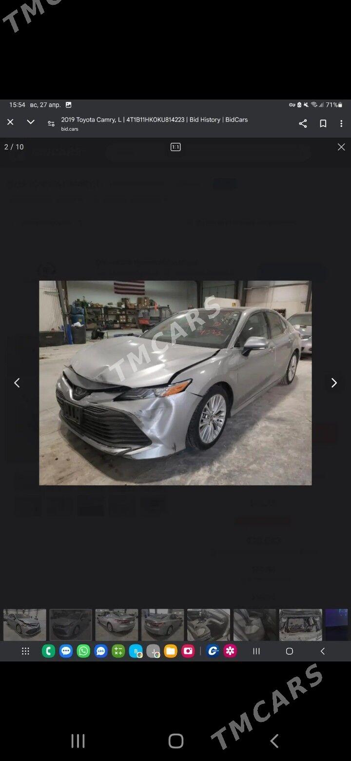 Toyota Camry 2020 - 355 000 TMT - Ёлётен - img 9
