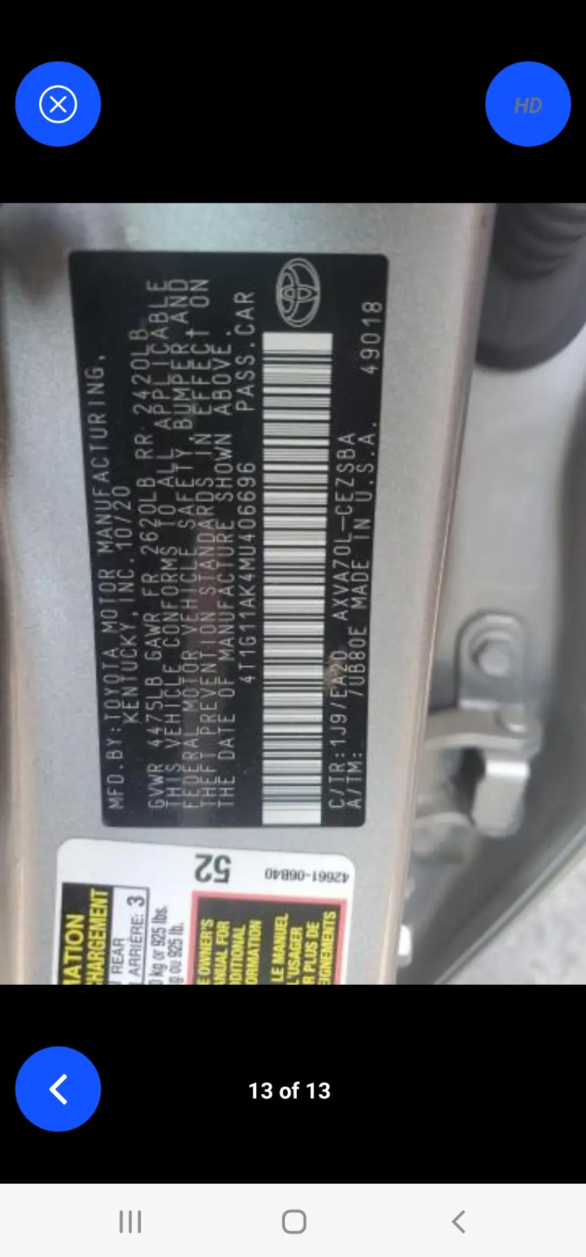 Toyota Camry 2021 - 328 000 TMT - Wekilbazar - img 4