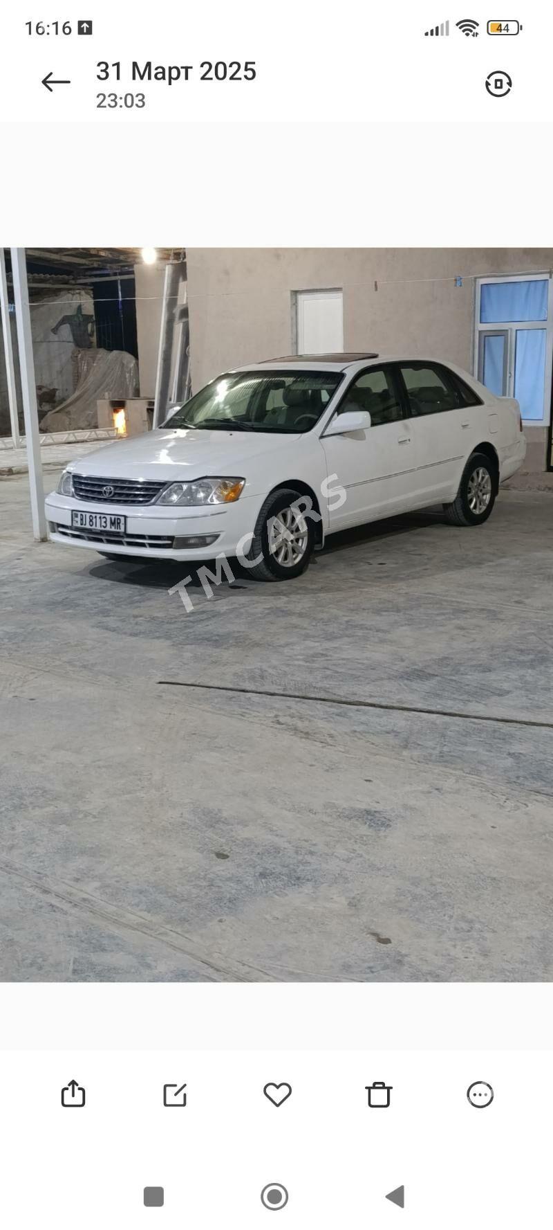 Toyota Avalon 2000 - 185 000 TMT - Тагтабазар - img 3