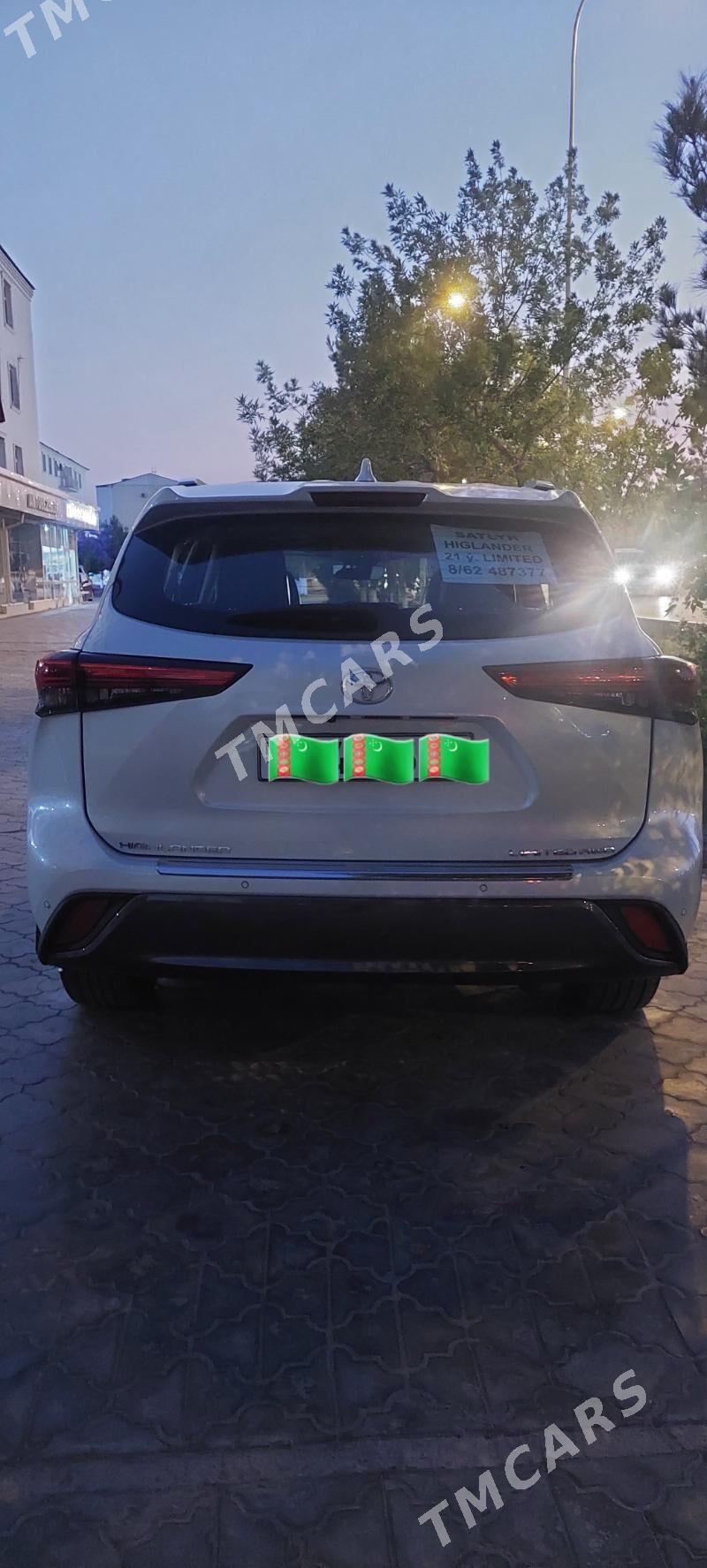 Toyota Highlander 2021 - 500 000 TMT - Çärjew - img 8