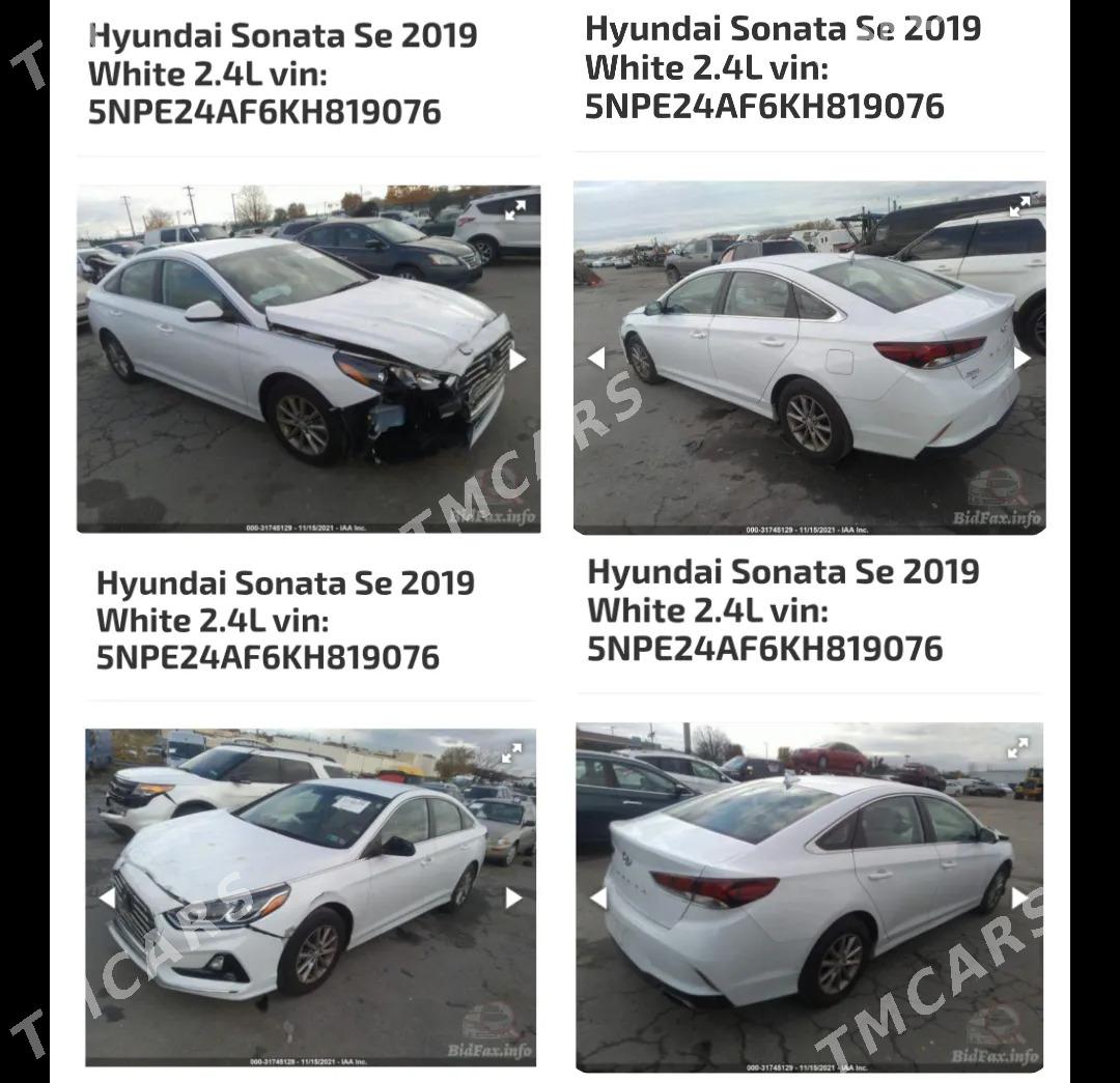 Hyundai Sonata 2019 - 215 000 TMT - Gagarin köç, köne Howa menzili - img 2
