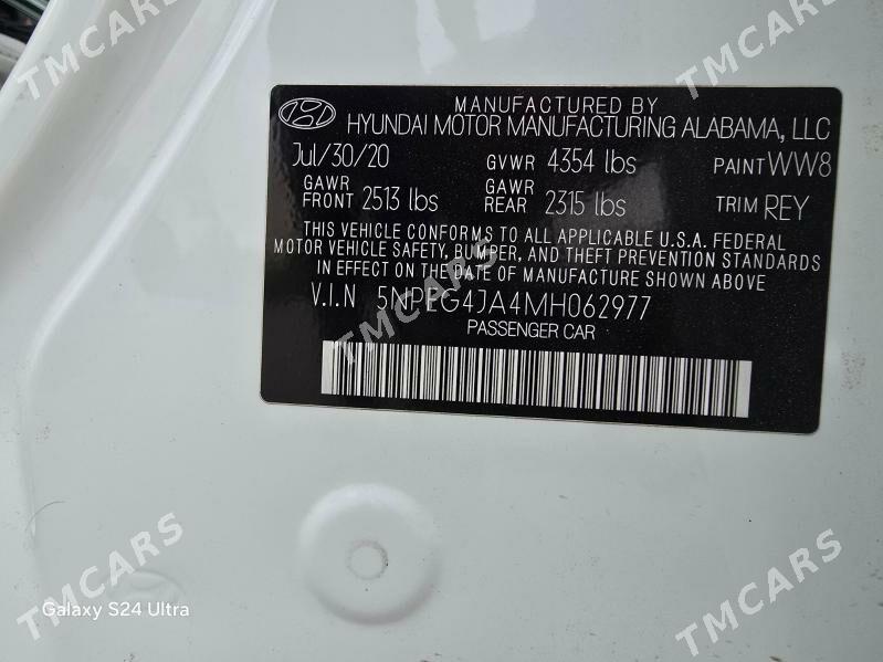 Hyundai Sonata 2020 - 275 000 TMT - Ашхабад - img 4