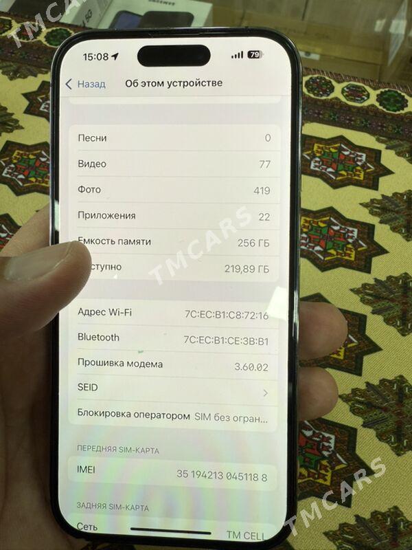 14 pro iphone 14pro - Ашхабад - img 3