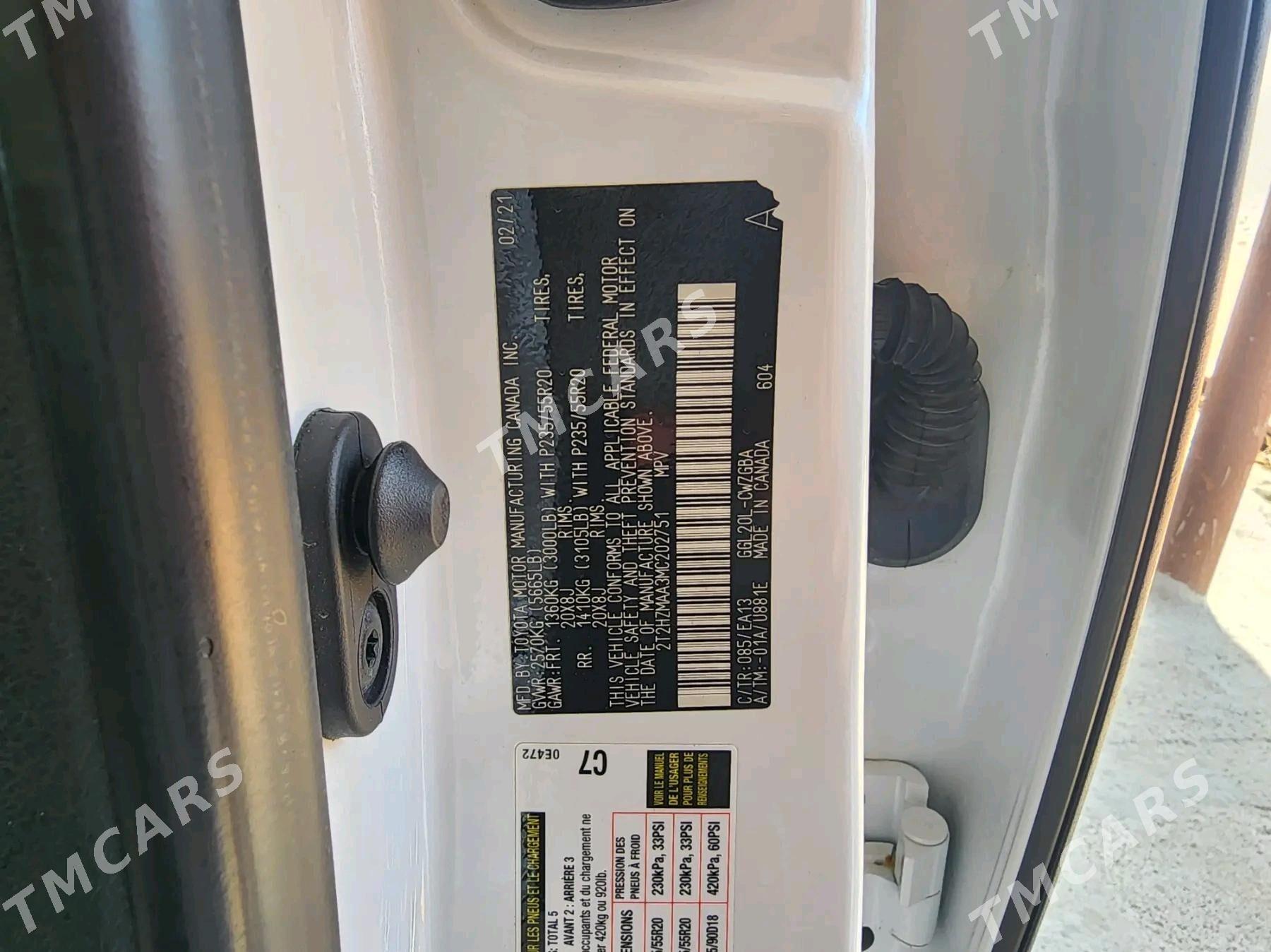 Lexus RX 350 2021 - 600 000 TMT - Чоганлы - img 4