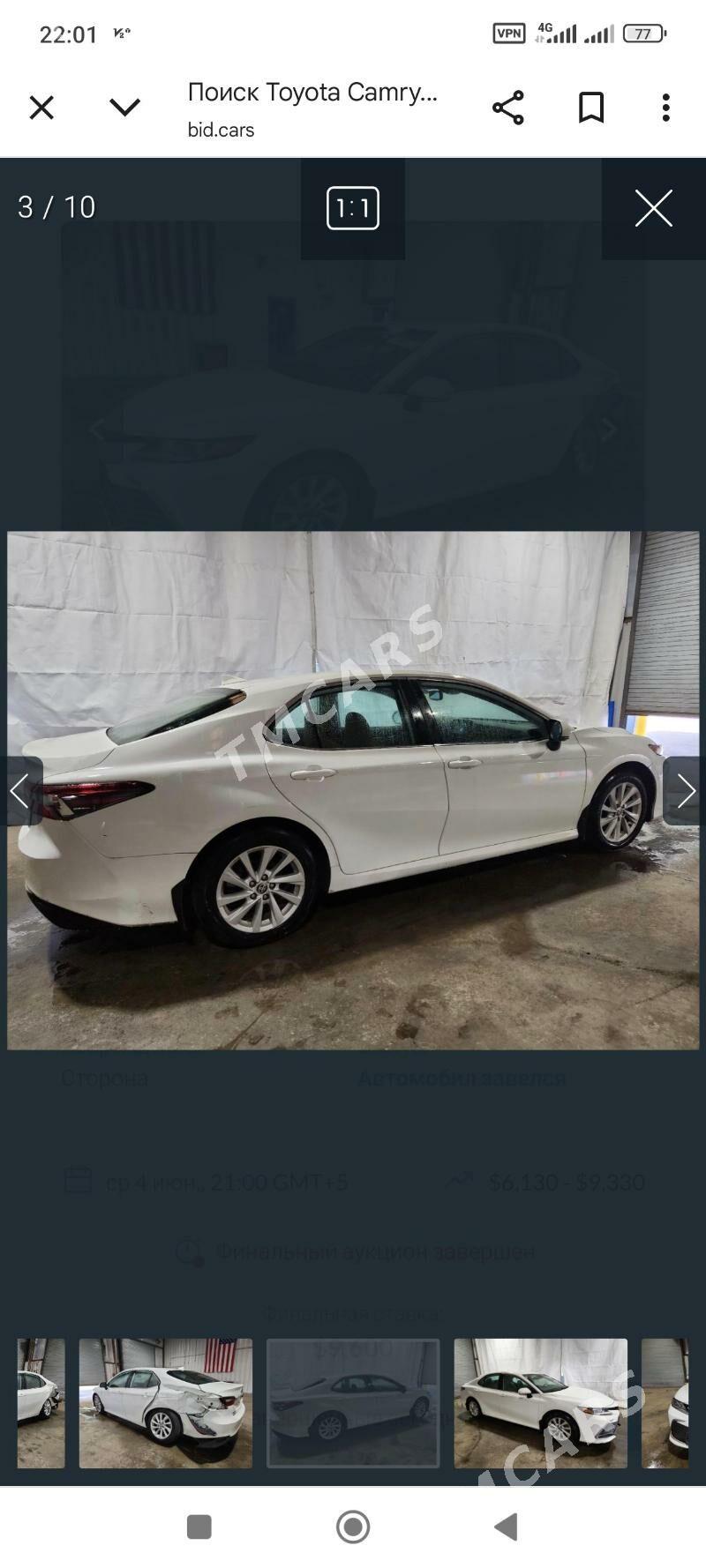 Toyota Camry 2021 - 330 000 TMT - 11 мкр - img 10