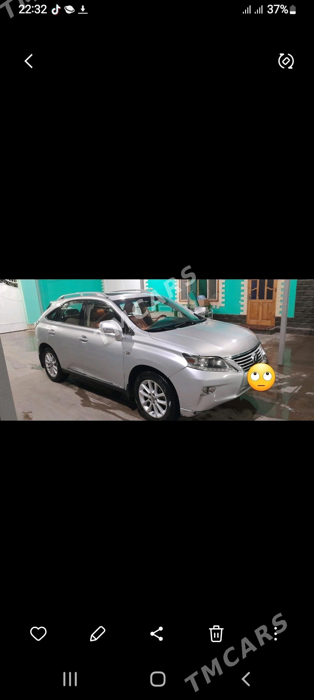 Lexus RX 350 2012 - 350 000 TMT - Гурбансолтан Едже - img 2