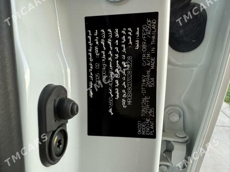 Toyota Hilux 2025 - 705 000 TMT - Гёкдже - img 6