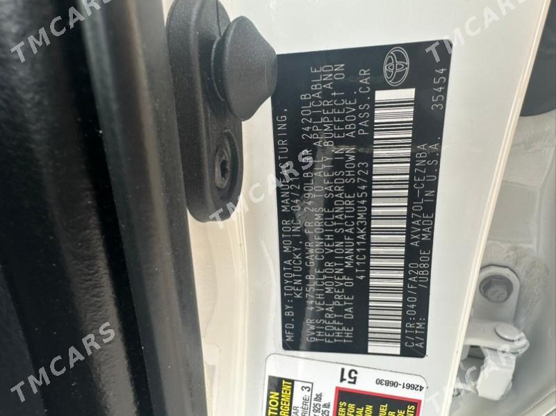 Toyota Camry 2021 - 338 000 TMT - Mary - img 5