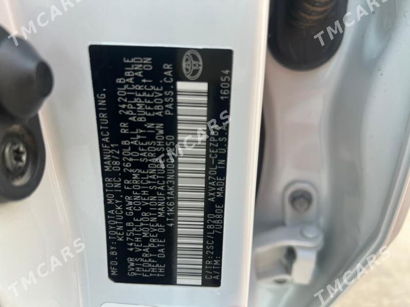 Toyota Camry 2021 - 330 000 TMT - Mary - img 3