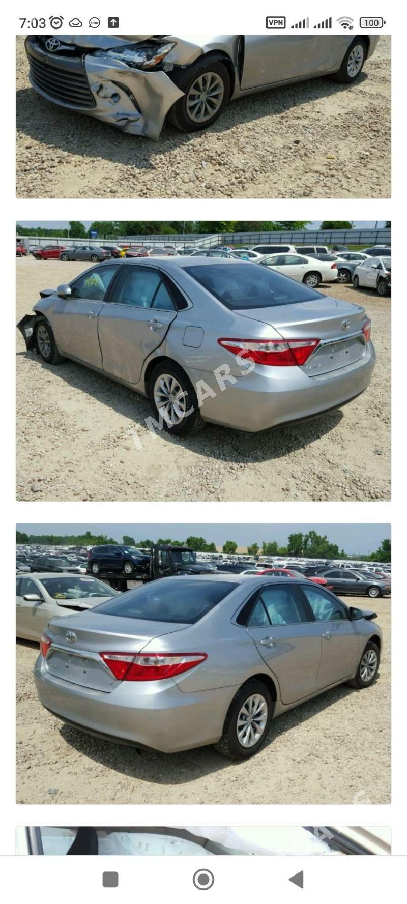 Toyota Camry 2016 - 255 000 TMT - Aşgabat - img 2