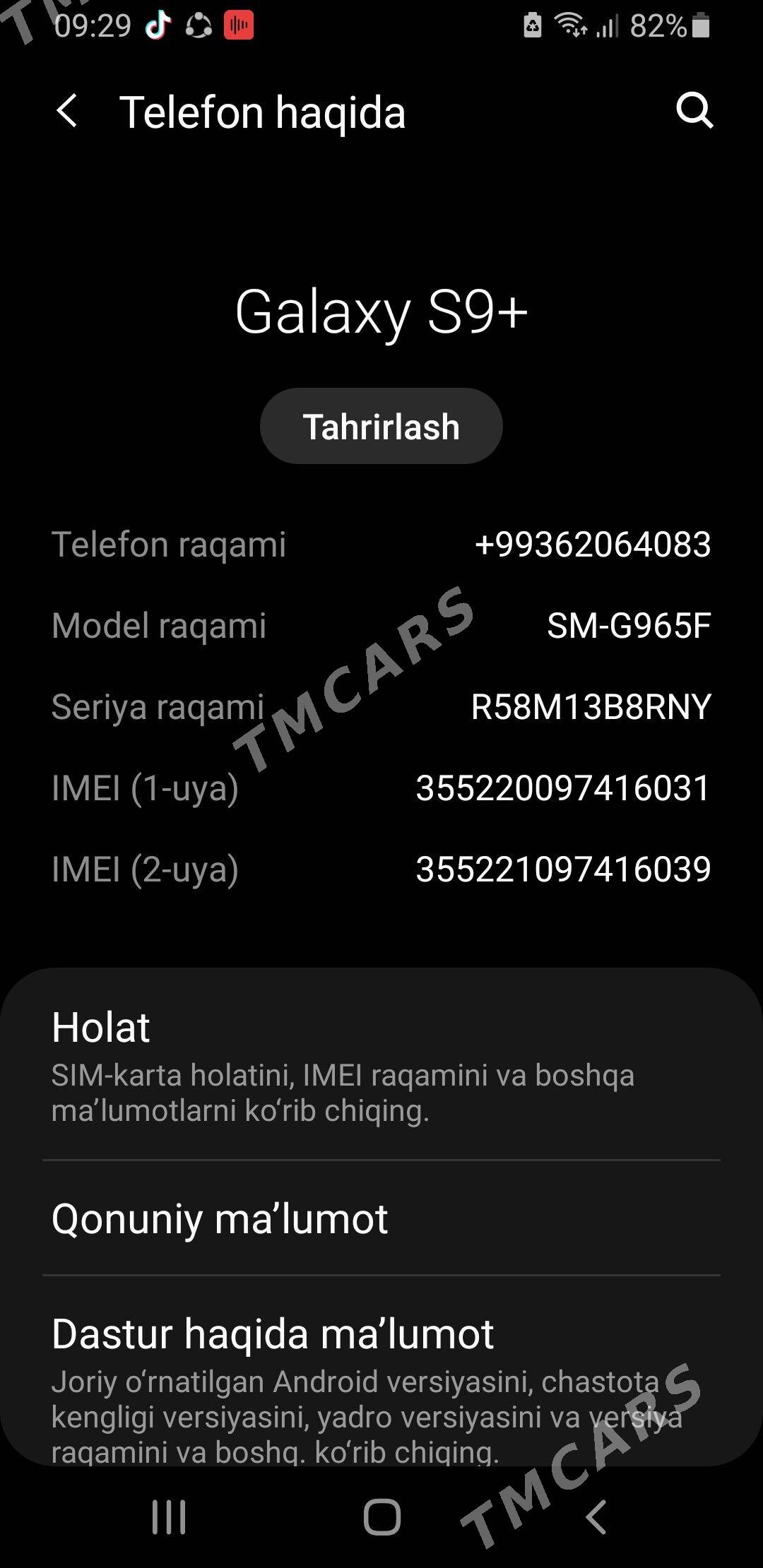 Samsung S9 Plus 6.64 Abem? - Şabat etr. - img 5