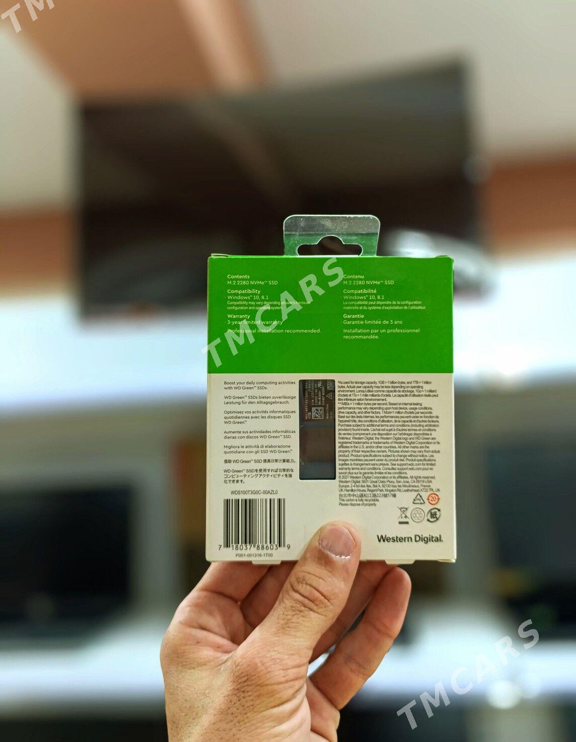 WD Green 1TB NVMe M.2 - Aşgabat - img 5