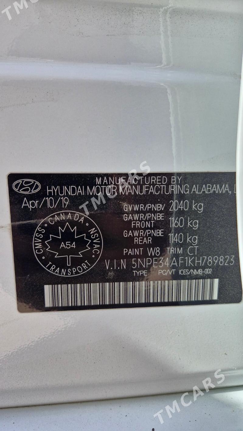 Hyundai Sonata 2019 - 242 000 TMT - ул. Туркменбаши шаёлы (Ленина) - img 4