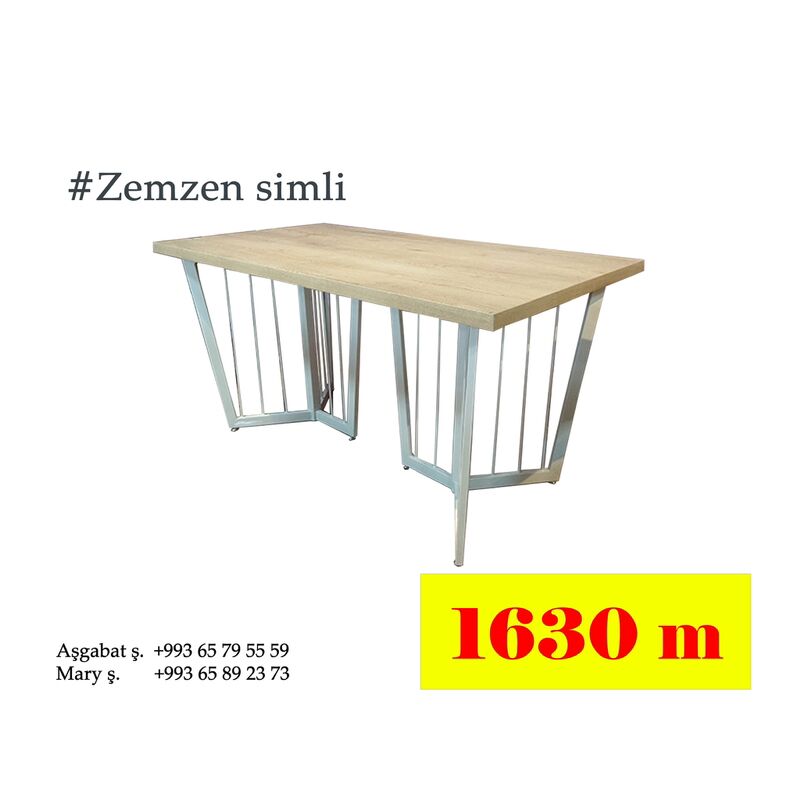 Stol Stul Garnitur Mebel - Ашхабад - img 3