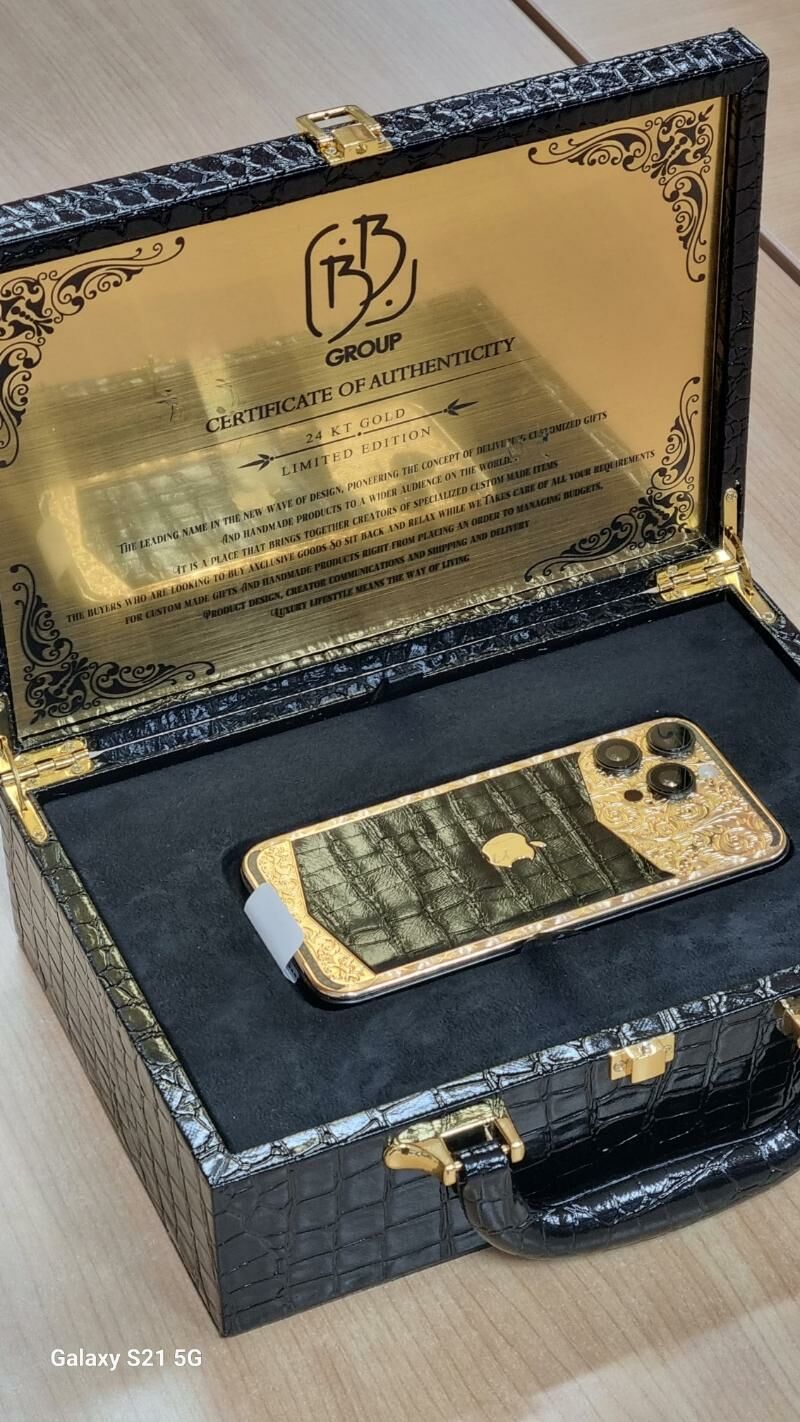 Iphone 16 Pro Max 24KT GOLD - Aşgabat - img 5