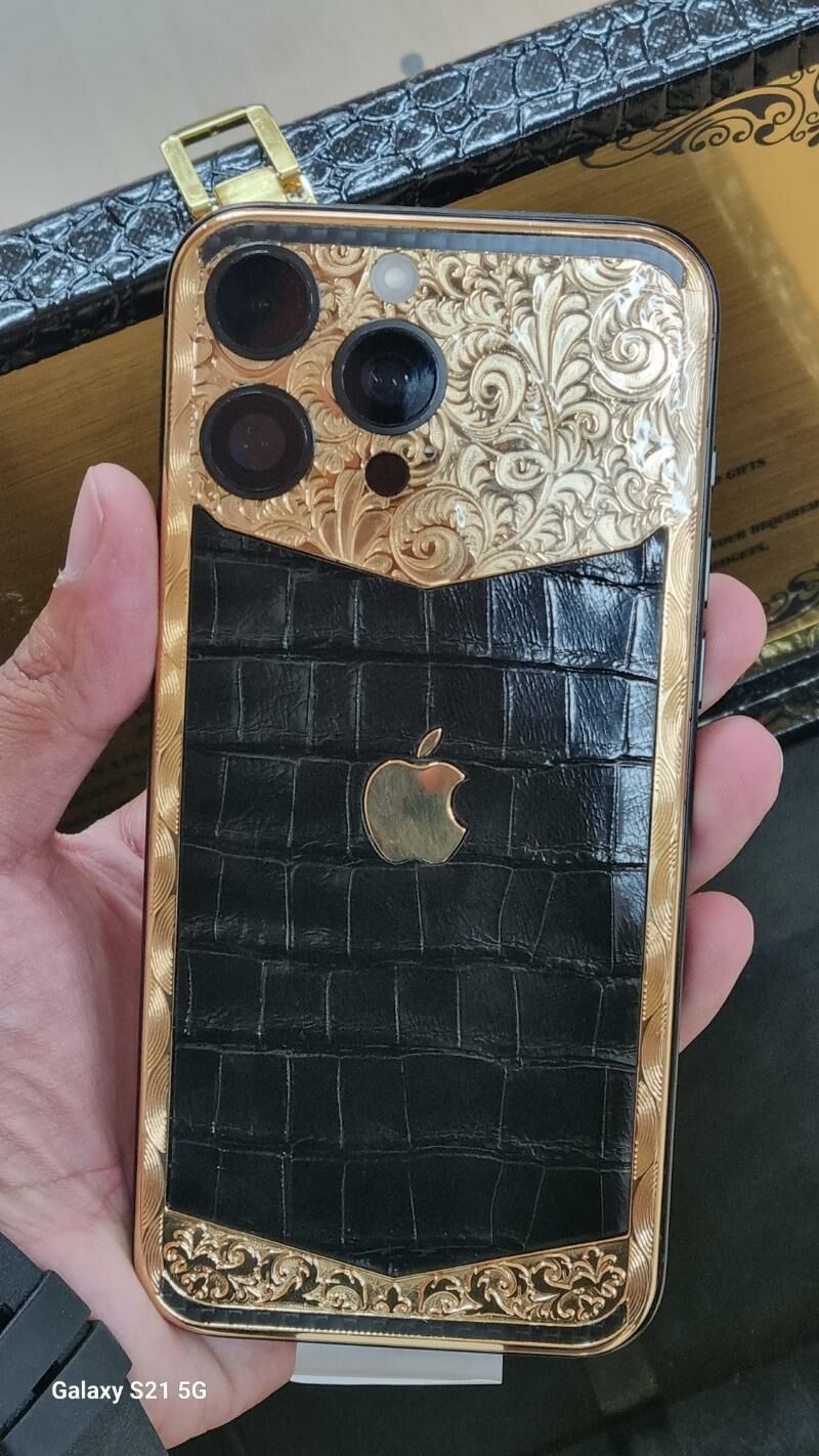 Iphone 16 Pro Max 24KT GOLD - Aşgabat - img 4
