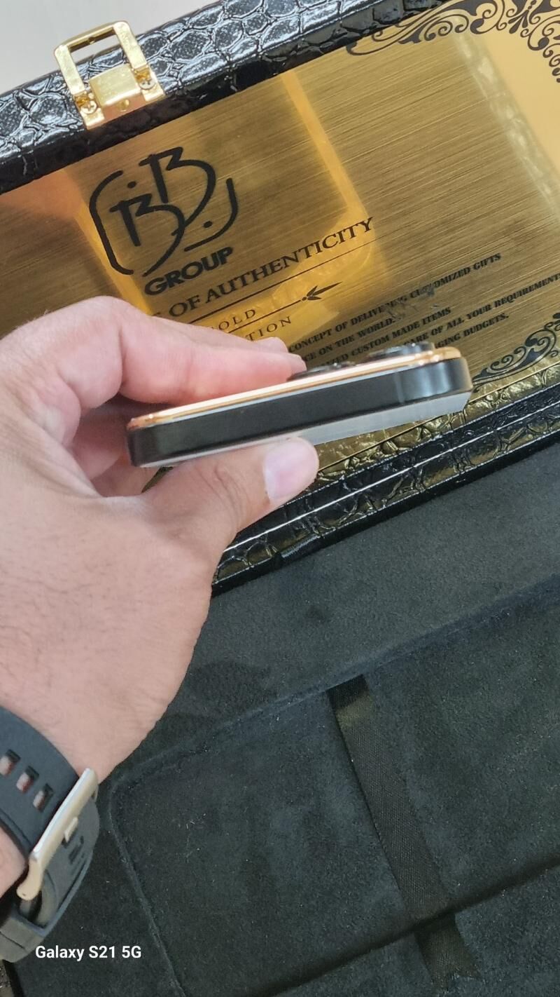 Iphone 16 Pro Max 24KT GOLD - Aşgabat - img 2