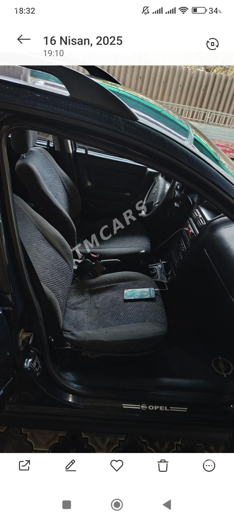Opel Astra 2001 - 83 000 TMT - Байрамали - img 5