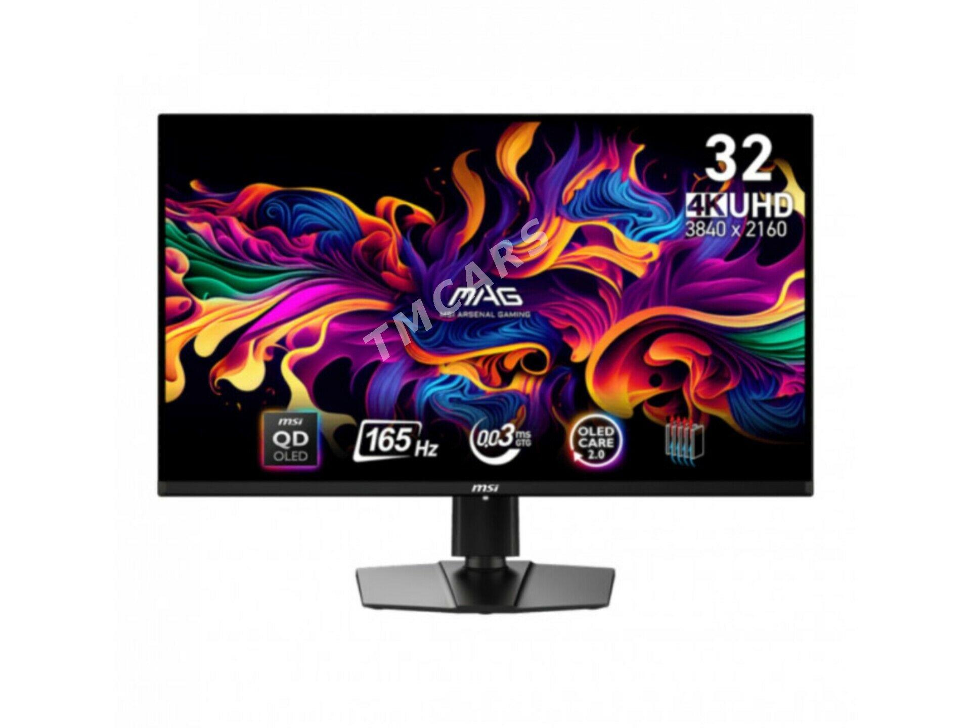 32" 4K 165Hz QD-OLED MSI - Aşgabat - img 3