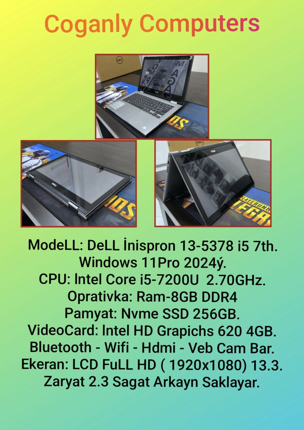  DeLL i5 7th  COGANLY - Aşgabat - img 4