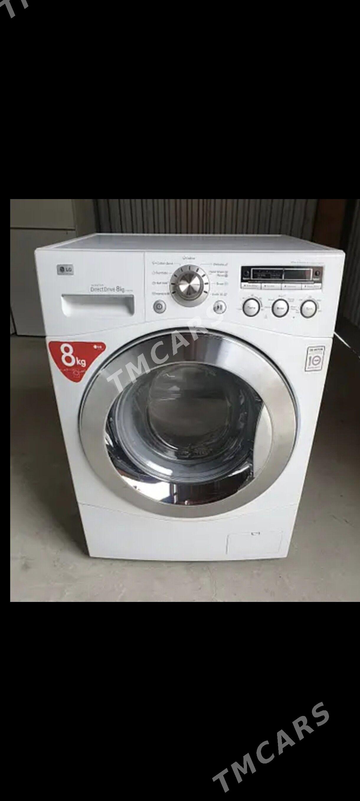 LG 8 kg Direct Drive kirmasyn - Ашхабад - img 3