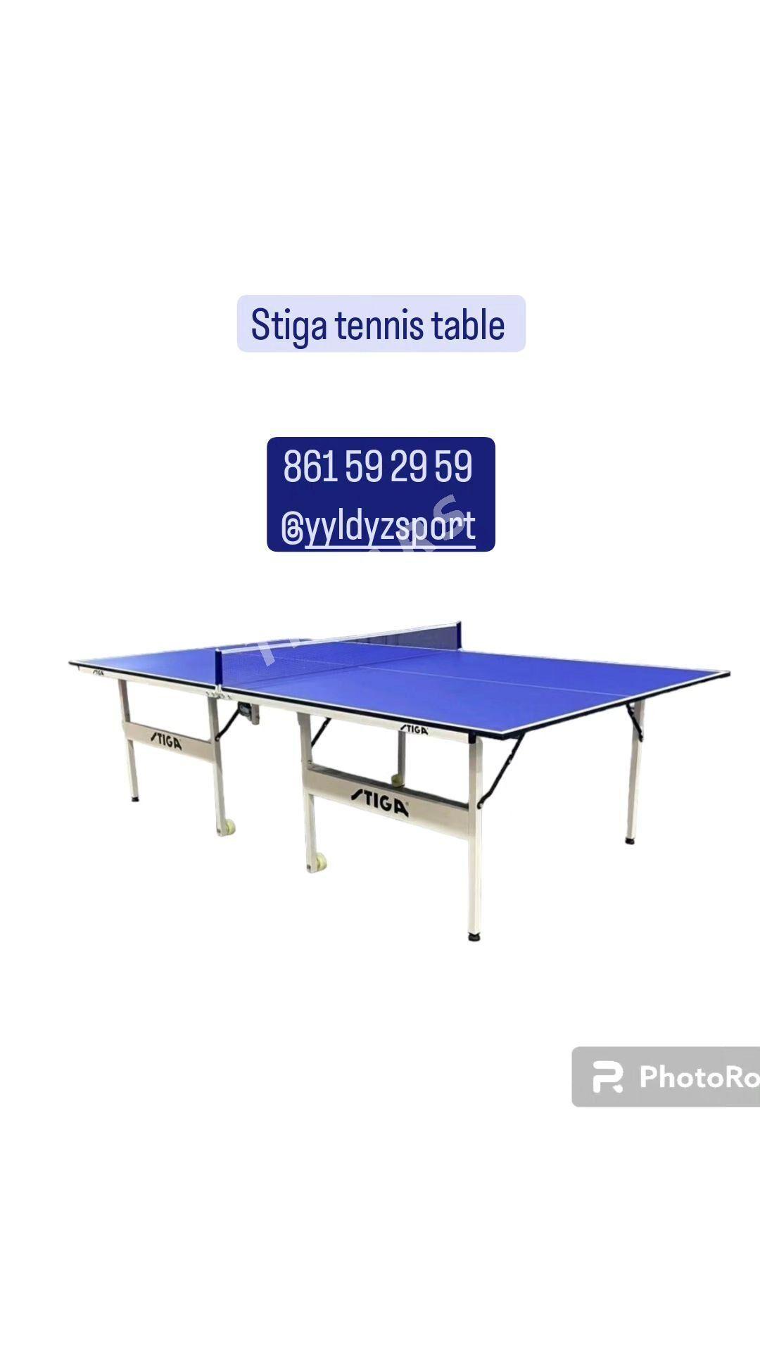 Tenis stol Теннисный стол - G.Kuliýew köç. (Obýezdnoý) - img 4