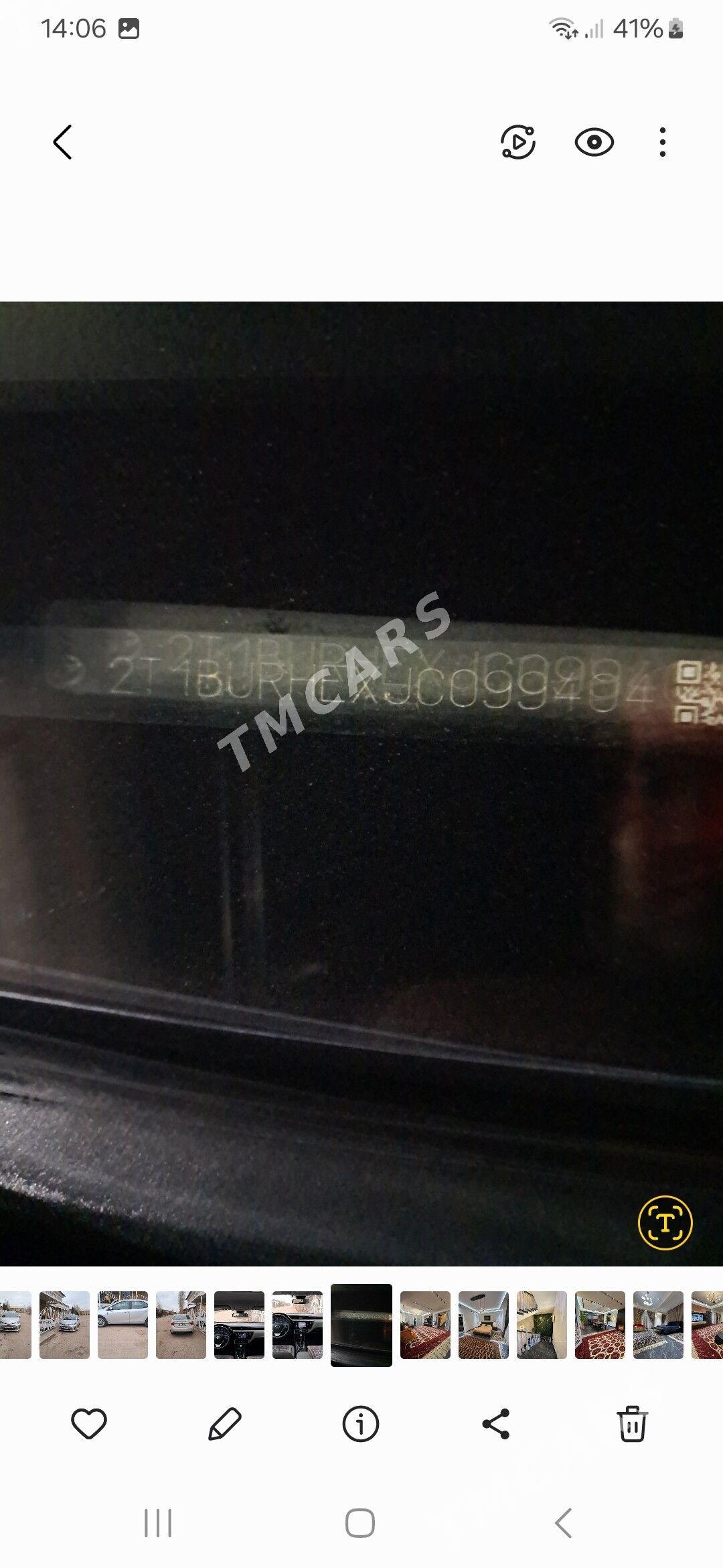 Toyota Corolla 2018 - 215 000 TMT - Daşoguz - img 4