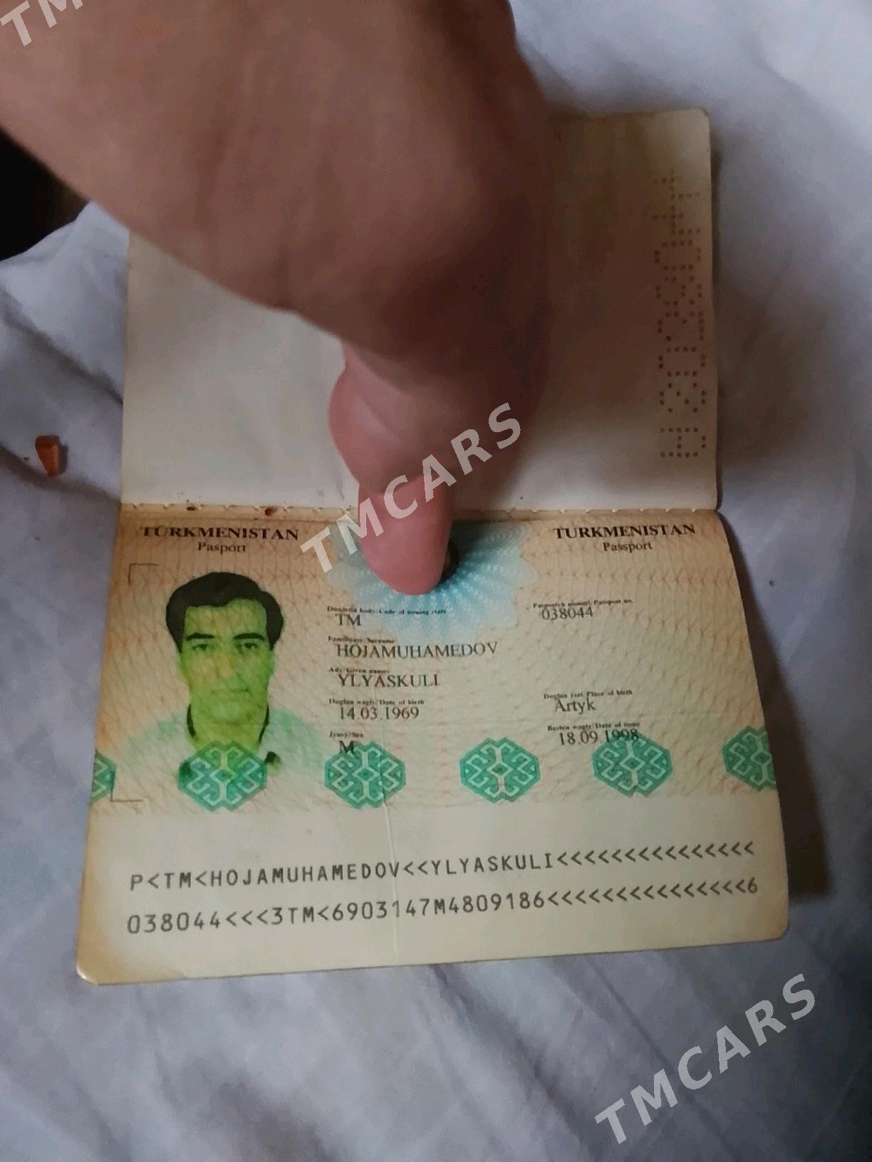 pasport tapdym - Aşgabat - img 2