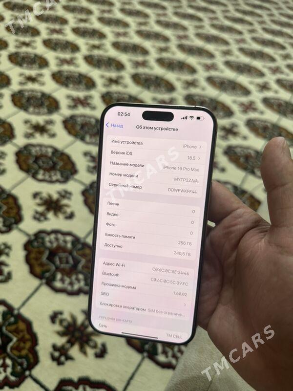 IPhone 16 pro max ZA/A - Aşgabat - img 10