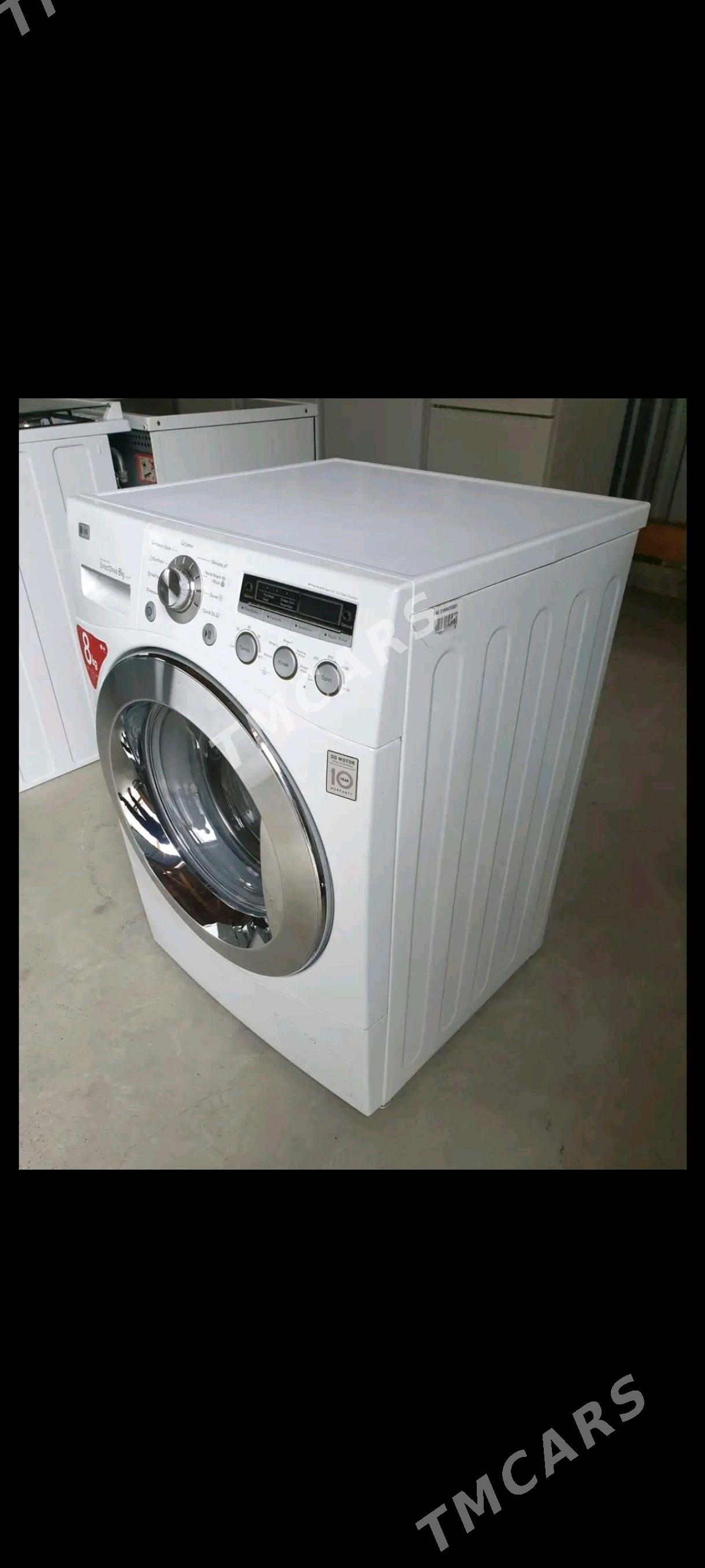 LG 8 kg Direct Drive Inverter - Ашхабад - img 3