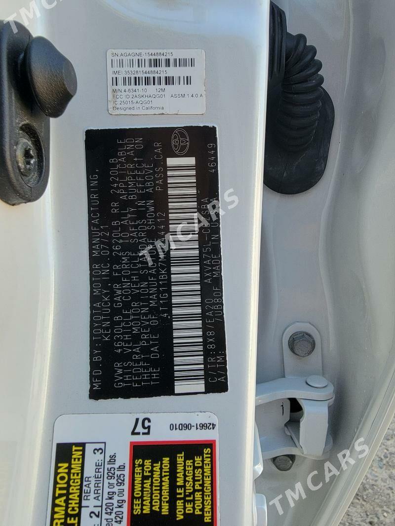 Toyota Camry 2021 - 350 000 TMT - Мары - img 5