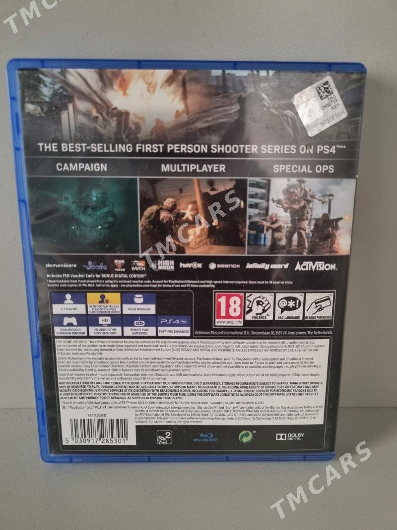 Playstation 4 oyun disk - Aşgabat - img 2