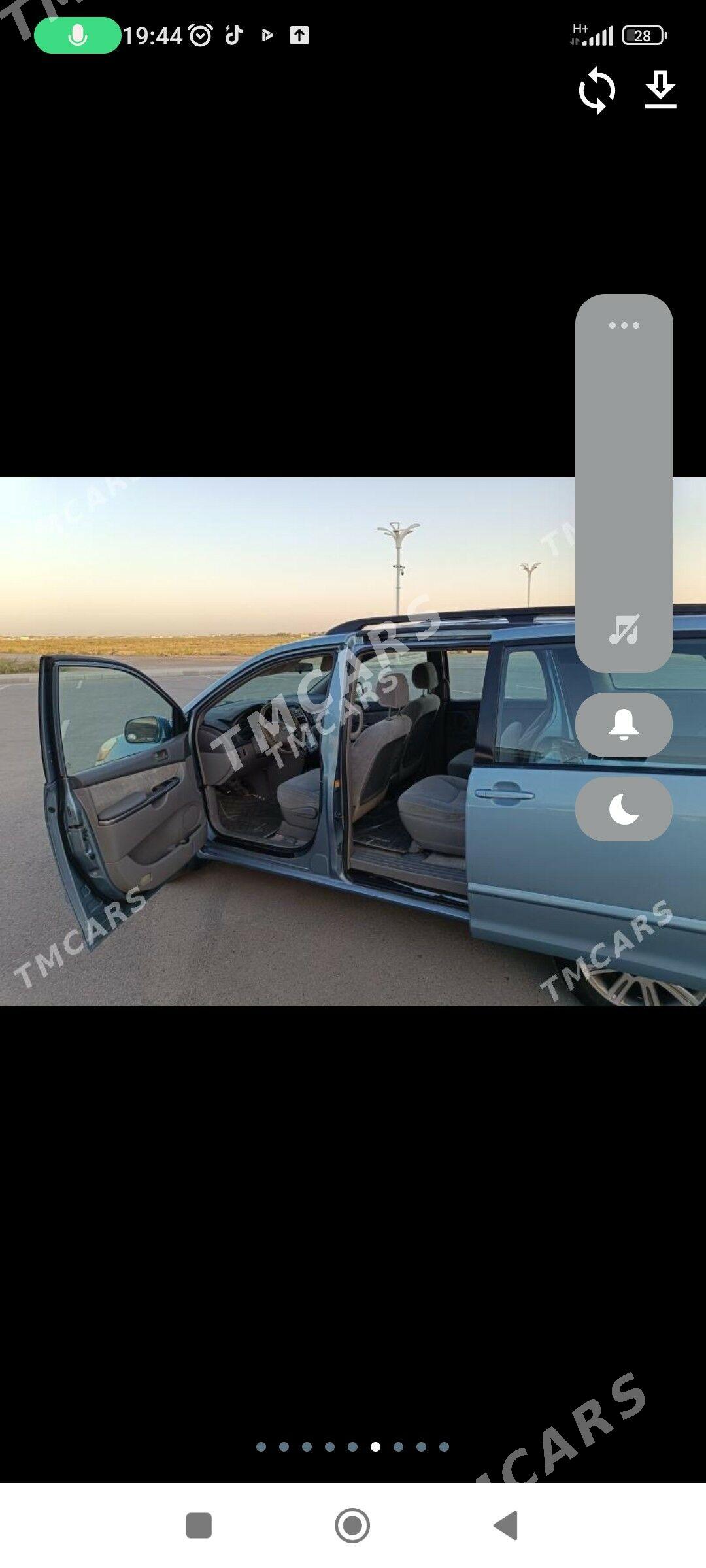 Toyota Sienna 2006 - 210 000 TMT - Туркменгала - img 6
