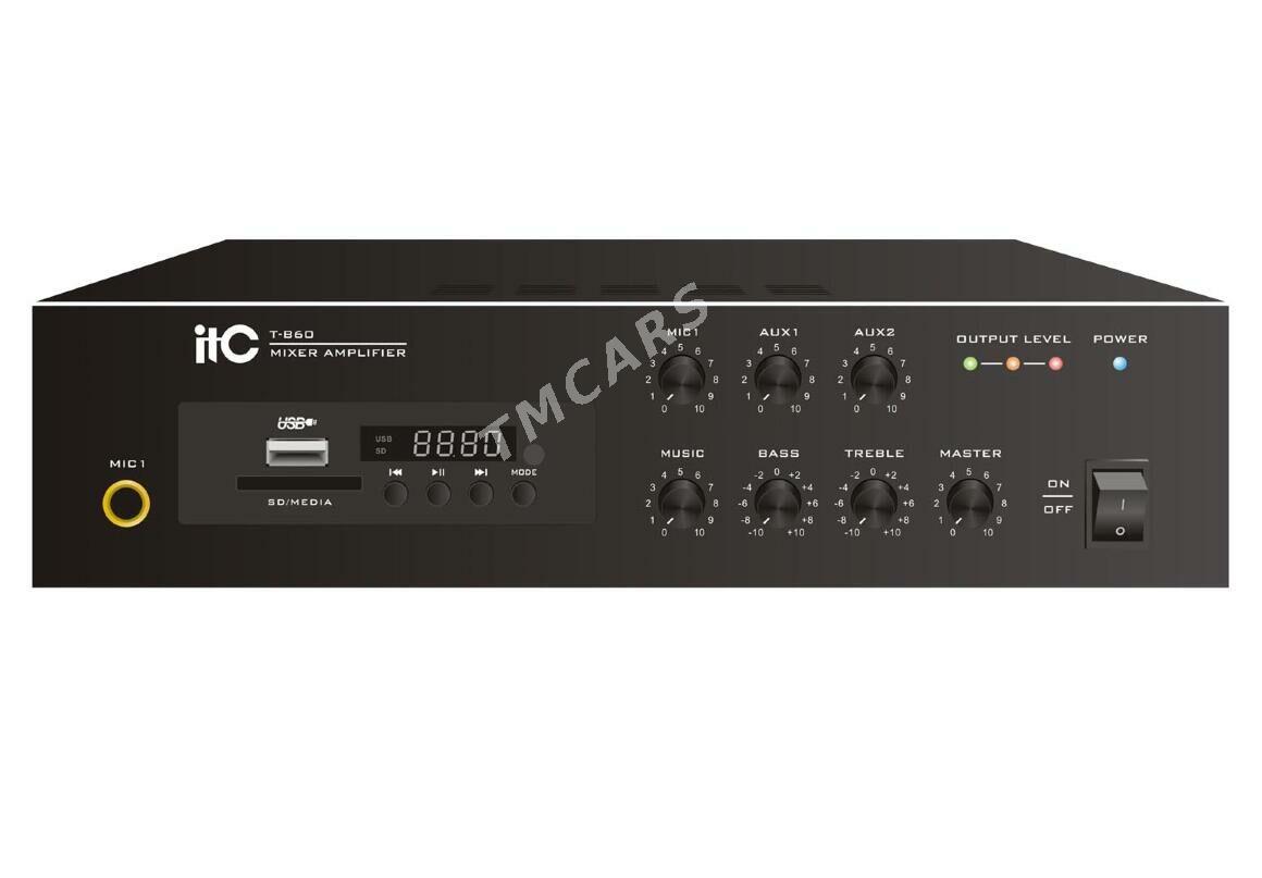 Усилитель ITC T-B60 RMS60W - Çehow köç. (A.Nyýazow şaýoly) - img 1